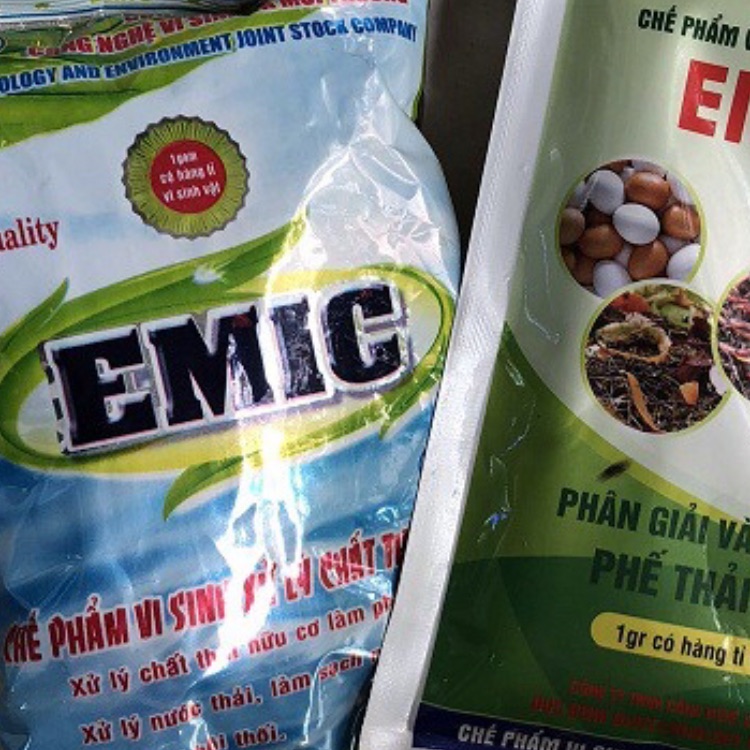 Bộ đôi chế phẩm vi sinh Emic,Emzeo