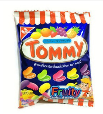Lẻ 1 gói kẹo dẻo trái cây tommy 18gr thái lan