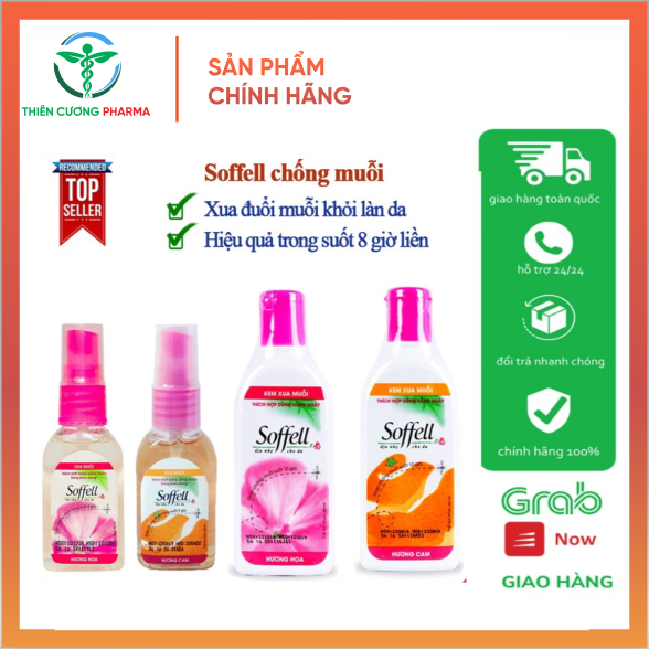 Chống Muỗi Soffell Hương Hoa