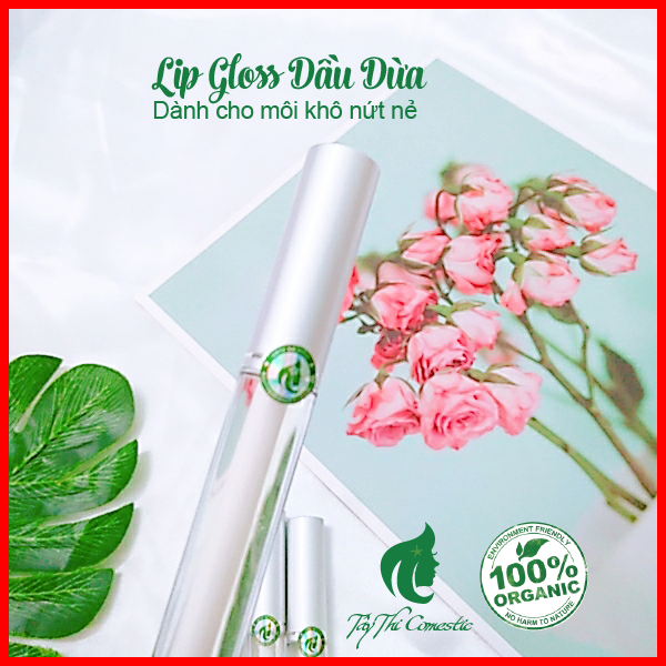 Lip gloss dầu dừa dưỡng môi