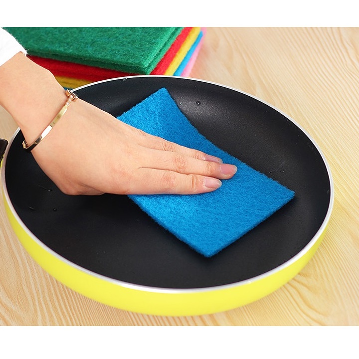 SET 10 MIẾNG RỬA CHÉN BỌT BIỂN NHIỀU MÀU