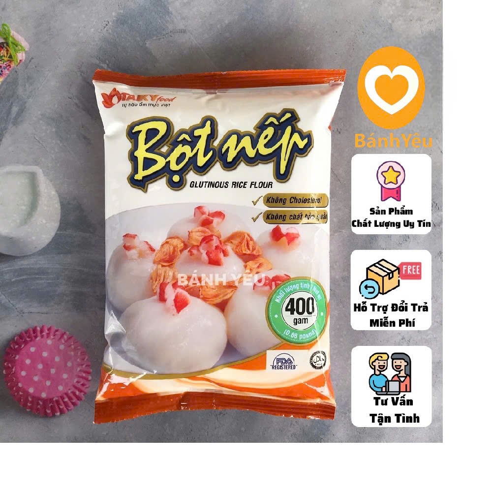 Bột nếp Tài Ký 400g làm bánh,chè