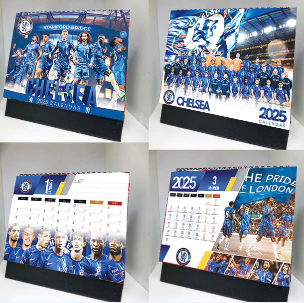 Lịch để bàn Chelsea 2026