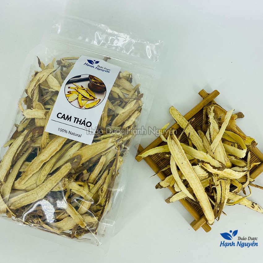 Cam thảo khô 500g, trà cam thảo mát gan, thanh nhiêt, hỗ trợ giảm ho, long đờm, hỗ trợ giảm mỡ máu