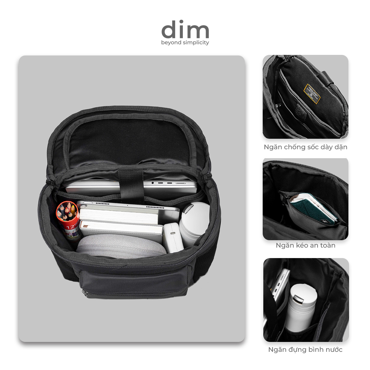 Balo DIM Signature Backpack