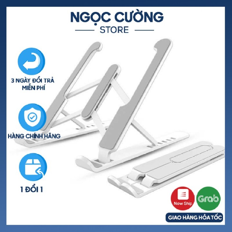 Giá đỡ laptop, macbook, ipad bằng NHÔM CAO CẤP 2 CHỐT, kệ đỡ máy tính tản nhiệt, gấp gọn, chịu lực siêu tốt