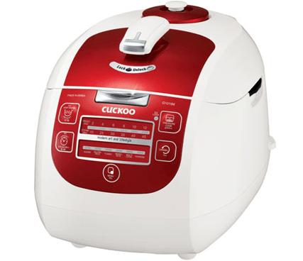 Nồi cơm áp suất đ.tử 1,8L Cuckoo CRP-G1015M-Đỏ-Kor