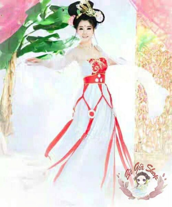 Trang phục cổ trang hán phục nữ trang phục hằng nga