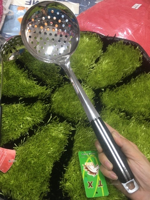 Vá muỗng múc lỗ inox