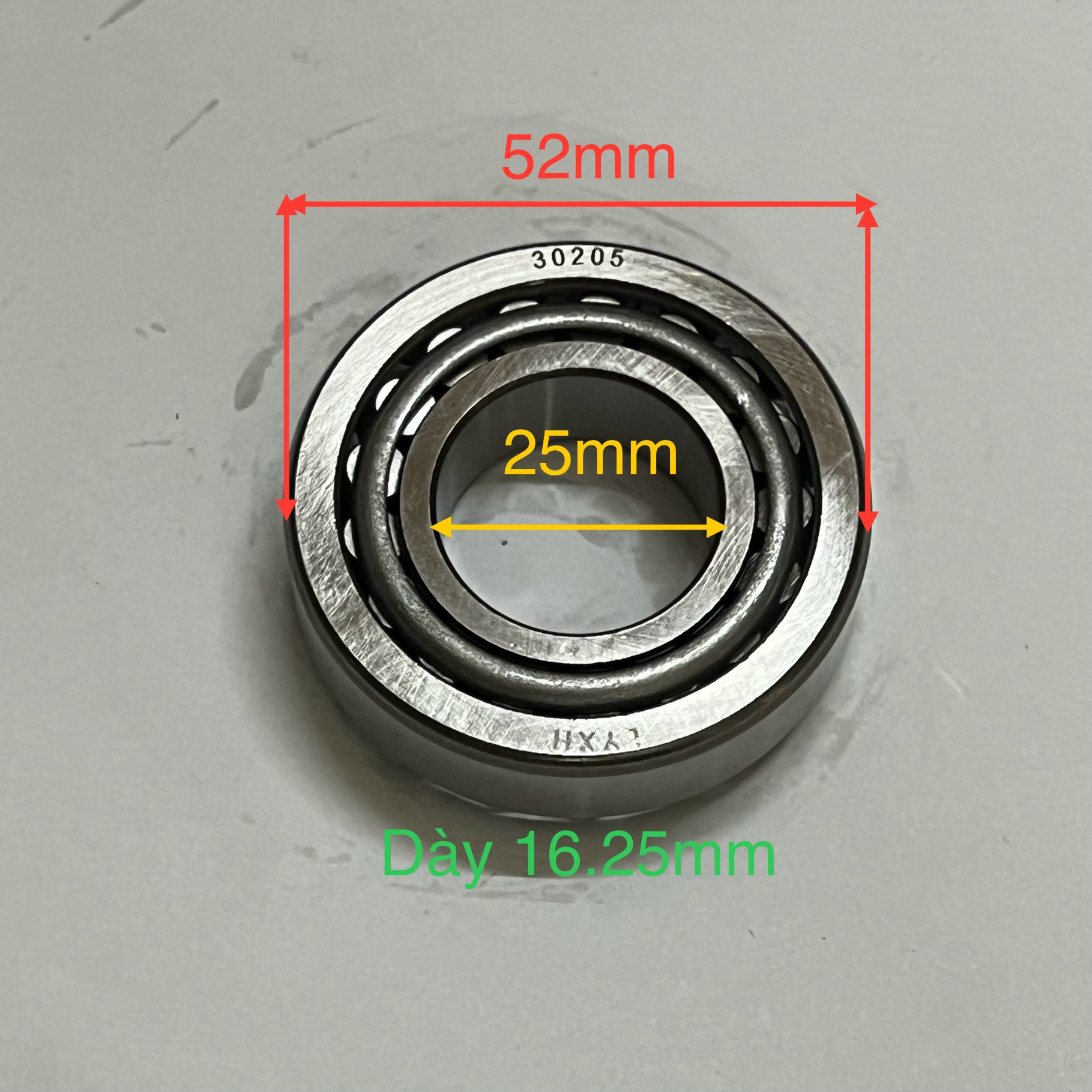 Bạc đạn xe ba gác 30205