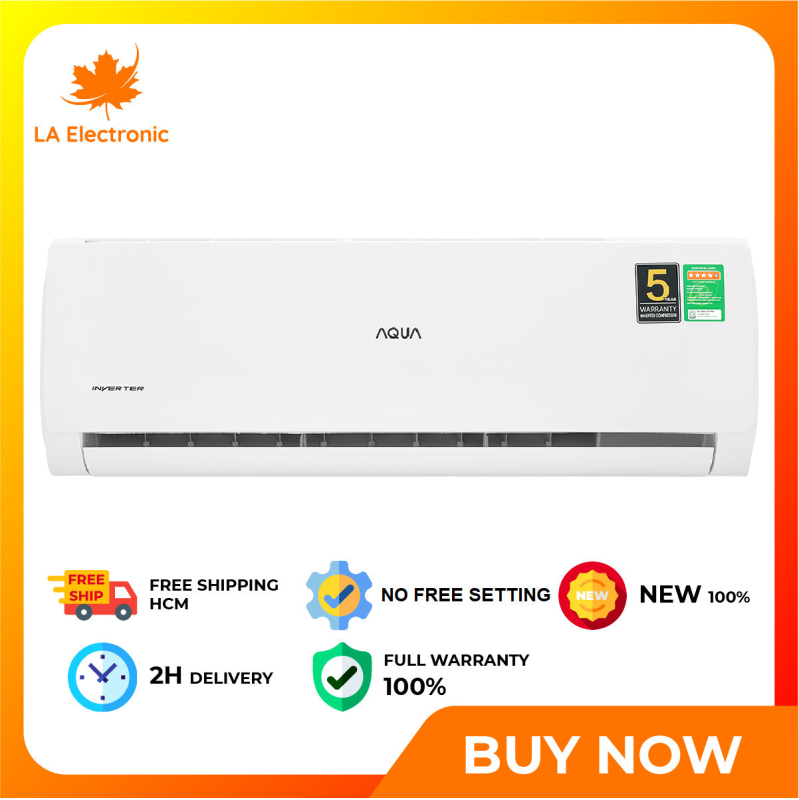 Bảng giá Installment 0% - Aqua Inverter 2 HP Air Conditioner AQA-KCRV18TK New 2021 - Miễn phí vận chuyển HCM