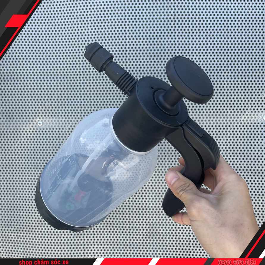 Bình xịt rửa xe bọt tuyết cầm tay 2 lít