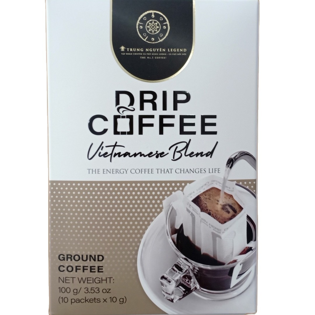 Cà Phê Phin Giấy Trung Nguyên Vietnamese Blend( Hộp 10 túi)