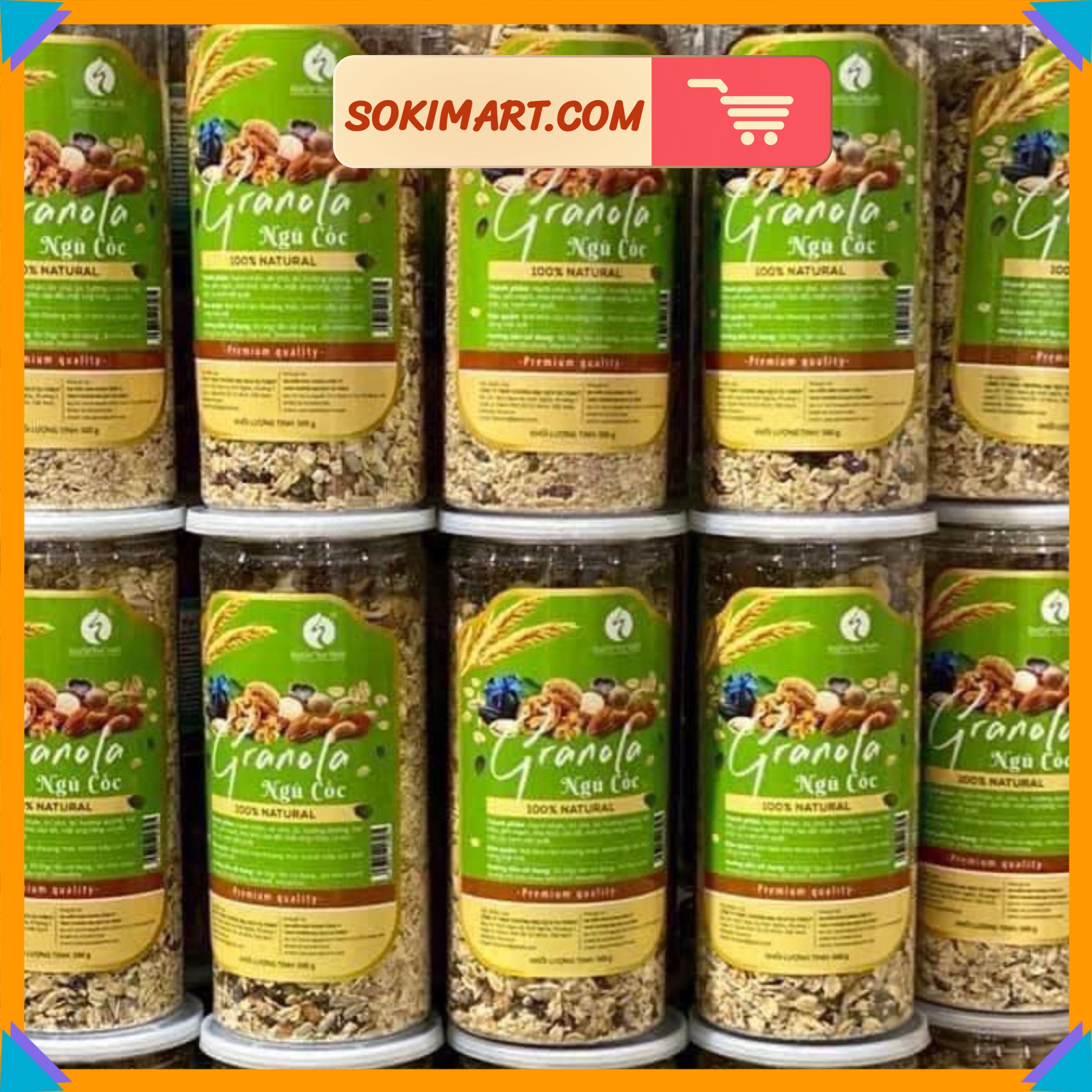 Ngũ cốc Granola cao cấp - 500g