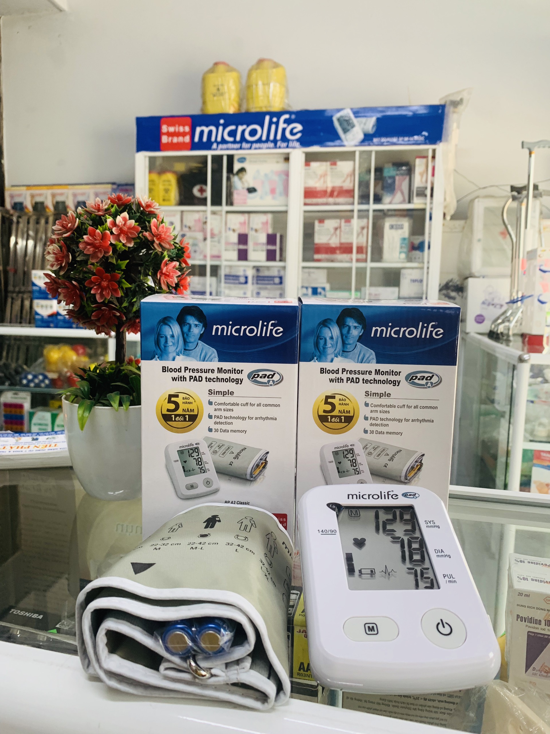 [HCM]Máy đo huyết áp bắp tay Microlife A2 Classic