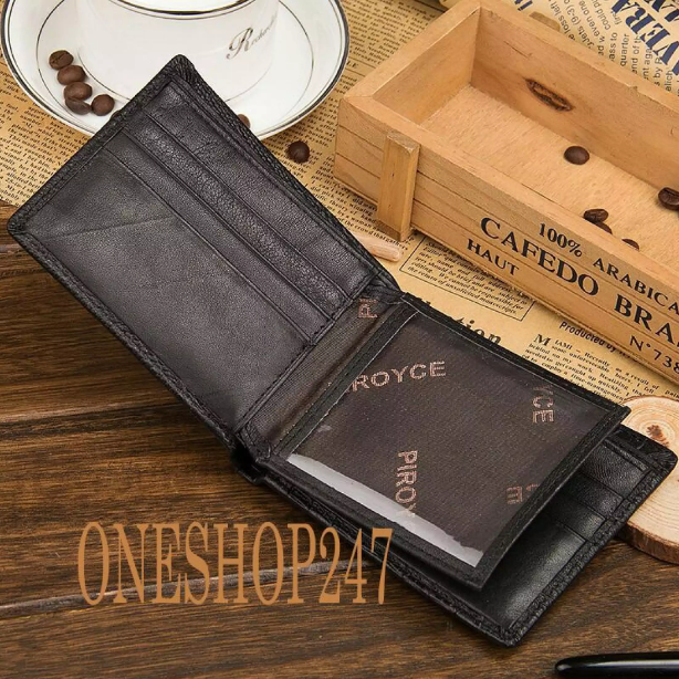 Bóp nam da bò THẬT vân tay cá sấu HÀNG CHUẨN A91V ONESHOP247