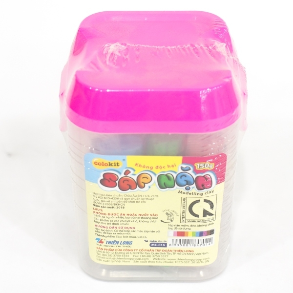 Sáp nặn 12m mc-016 - hồng