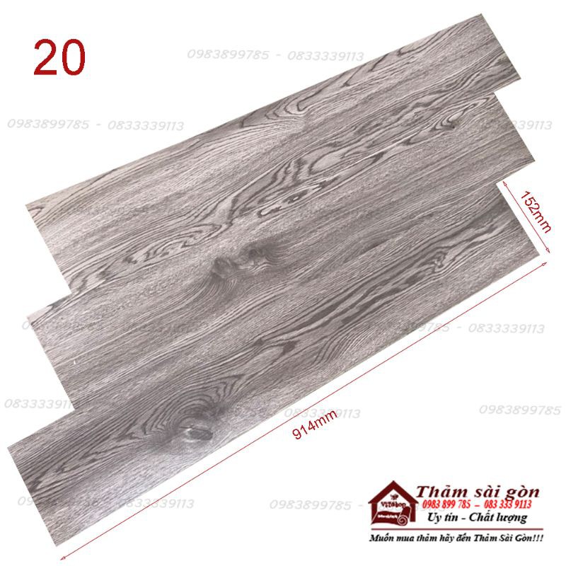 SÀN NHỰA VÂN GỔ 2MM (có sẳn keo)
