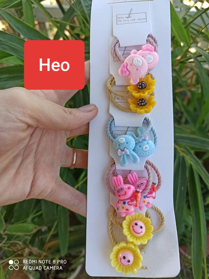 Cột tóc đáng yêu cho bé - set 10 chiếc