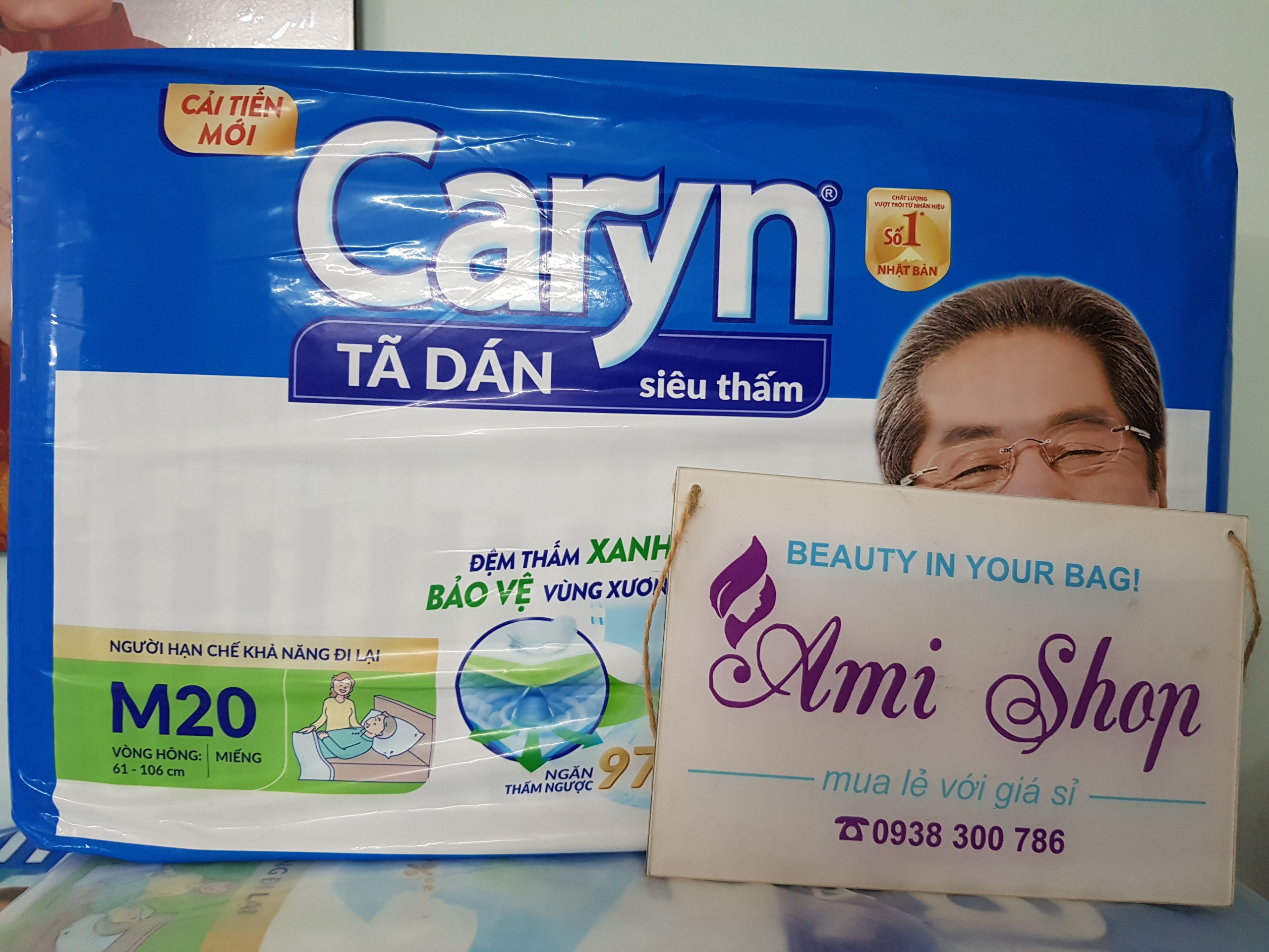 Tã dán / Bỉm người lớn Caryn M20