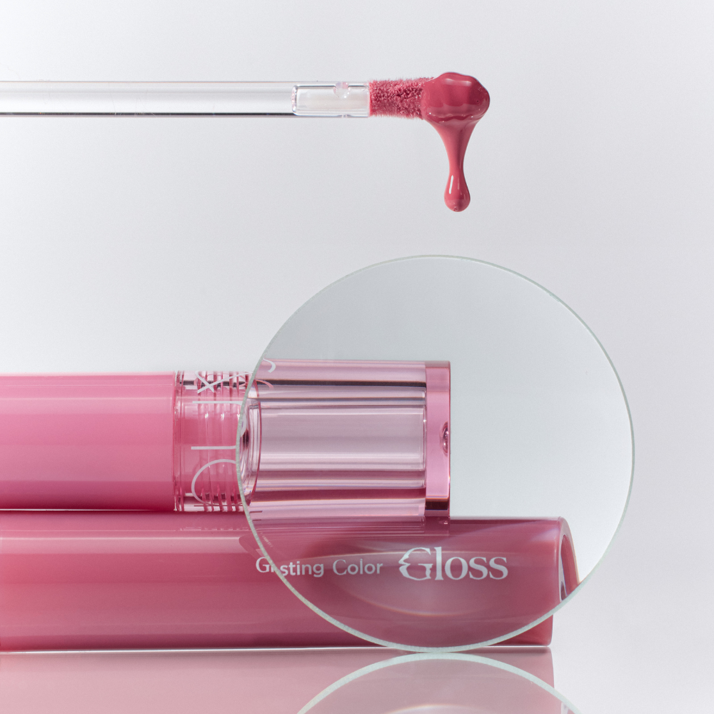 [Rom&nd] [CREAM NUDE] Son tint bóng căng mọng Romand Glasting Color Gloss 4g