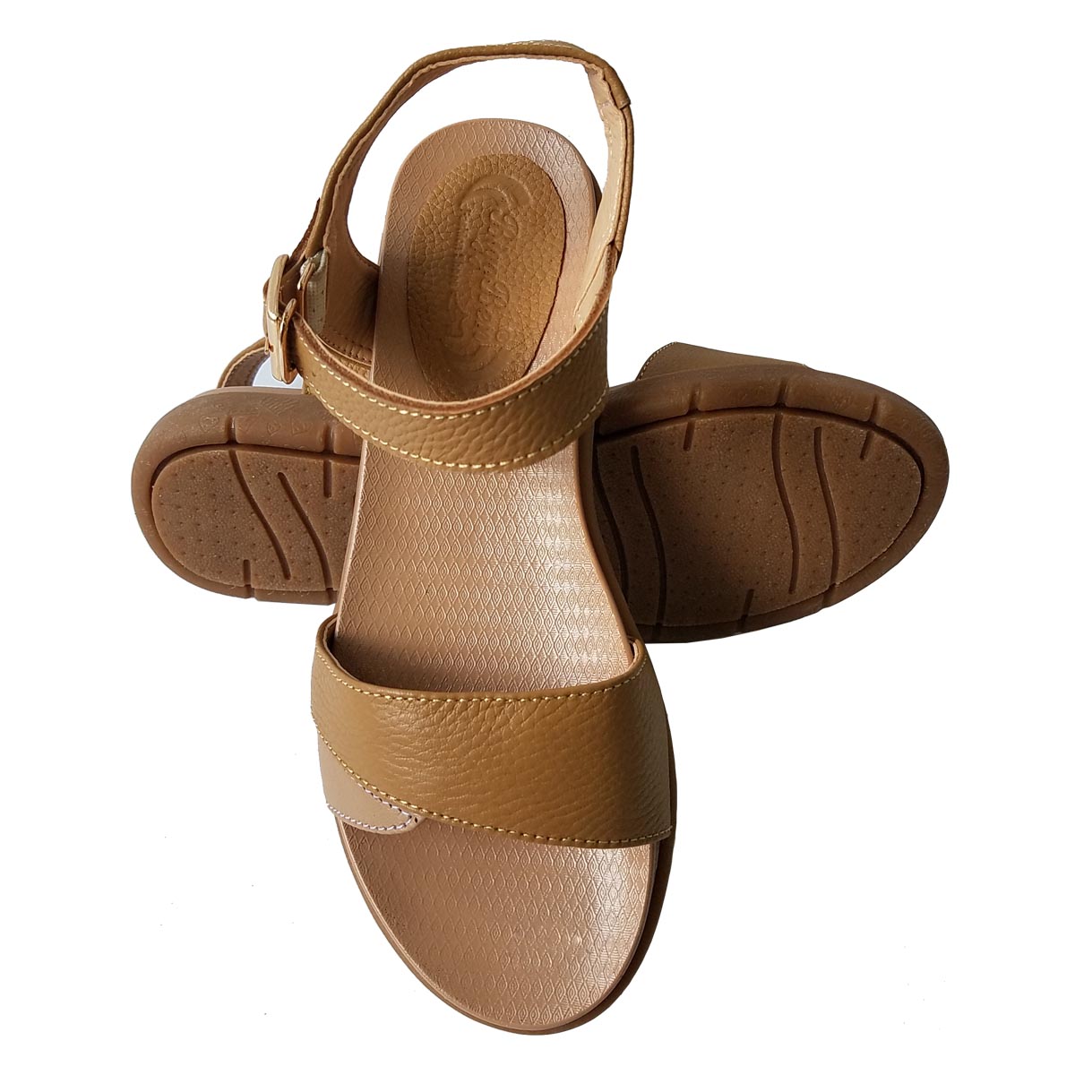 Giày Sandal Nữ Da Bò Thật BIGBEN Cao Cấp SDN90