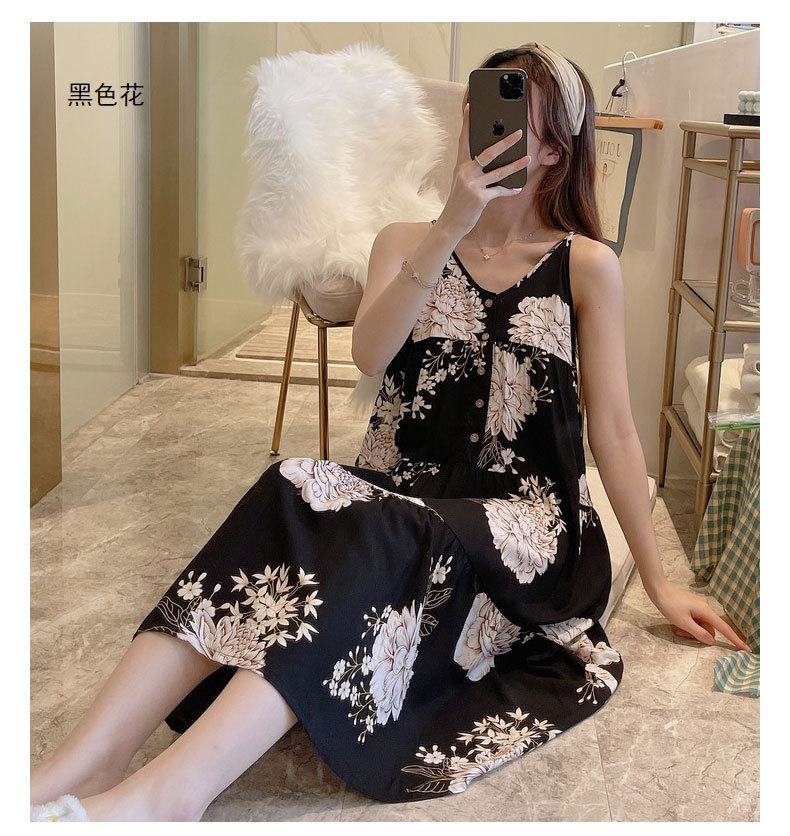 Váy 2 Dây Lanh Mặc Nhà VN60