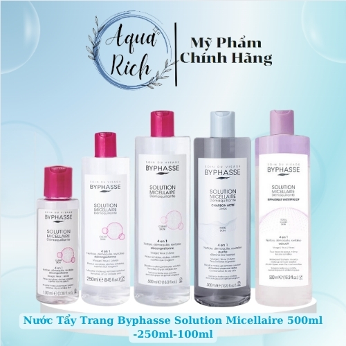 Nước Tẩy Trang Byphasse Solution Micellaire 100ml 500ml