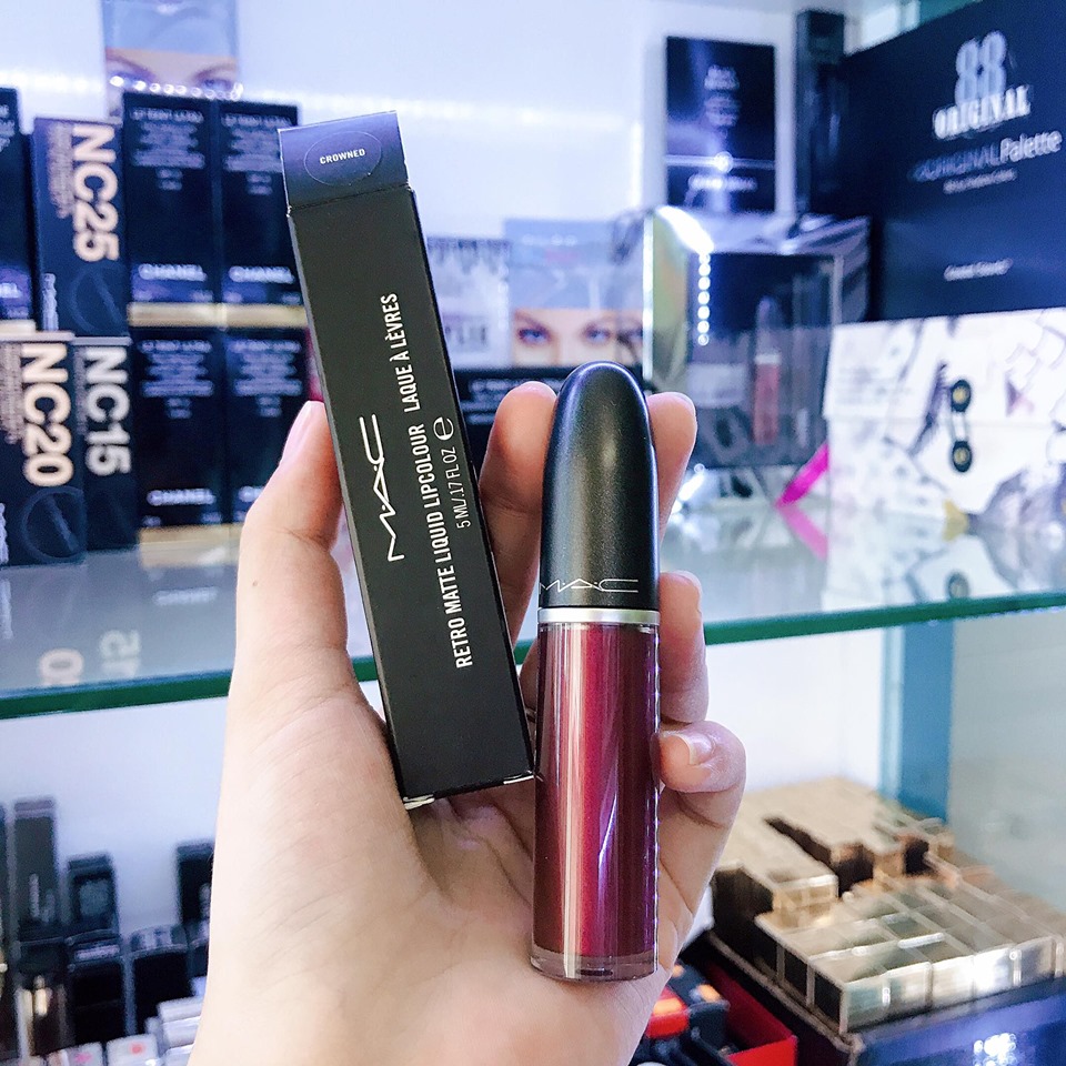 Son Kem Mac Retro Matte Liquid - Crowned