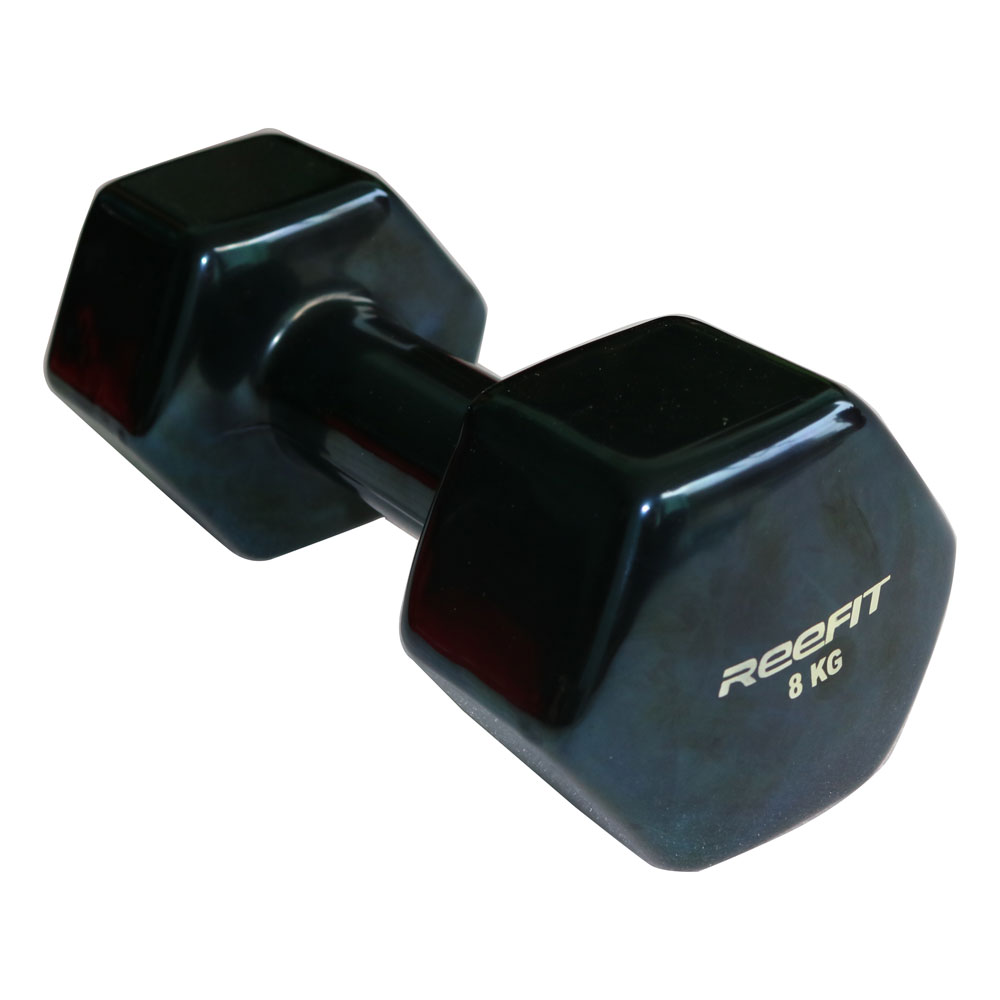Bộ 2 tạ tay cao su 8kg Reefit (2 tạ 8kg, tổng 16kg)