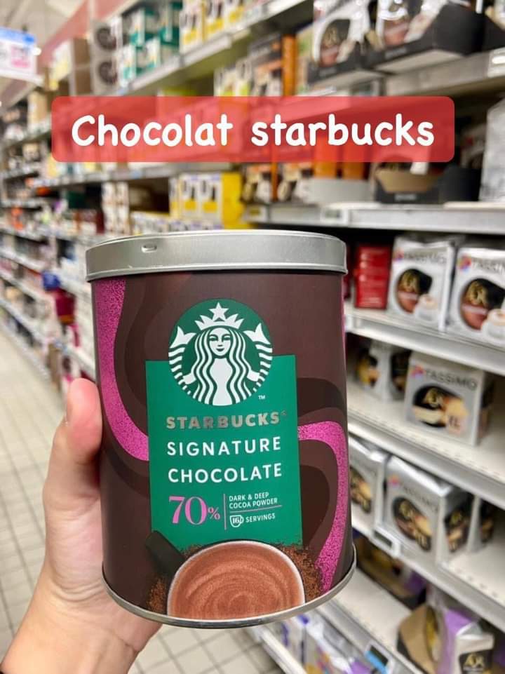 BỘT CACAO CHOCOLATE STARBUCKS 42% CACAO & 70% CACAO