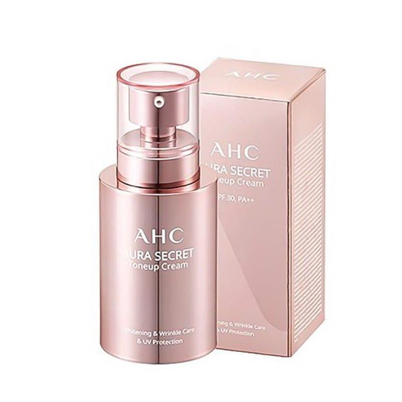 Kem dưỡng da trắng hồng, căng bóng AHC Aura Secret Tone Up Cream 50ml nhập khẩu