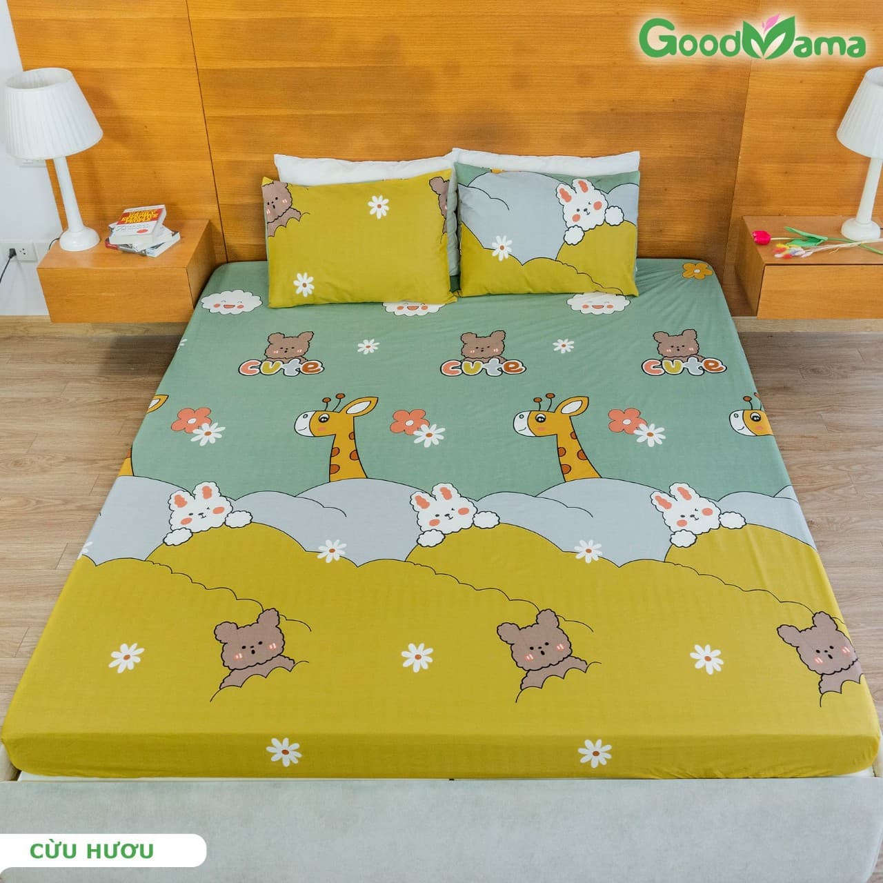 Ga bọc giường chống thấm-ga chống thấm cao cấp loại 1 Goodmama