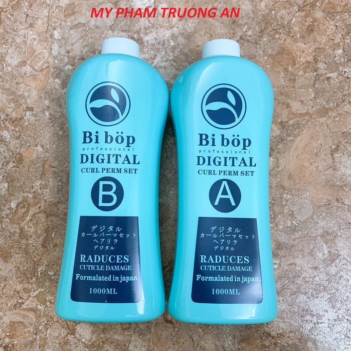 Kem duỗi ép tóc phục hồi bibop collagen