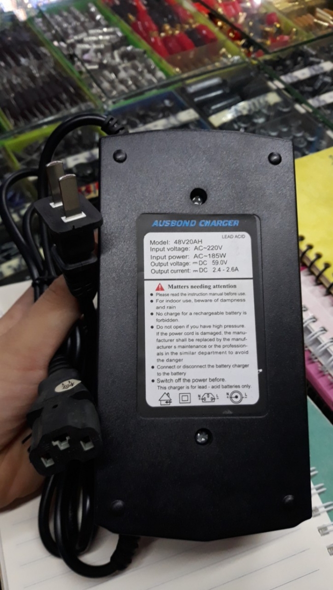 Sạc xe đạp điện 48V 20A