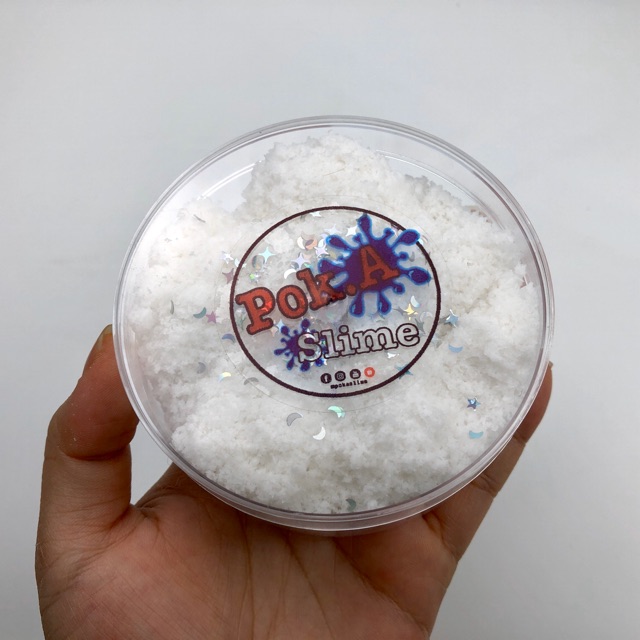 Slime Fizzy Ice - chất Snowfizz