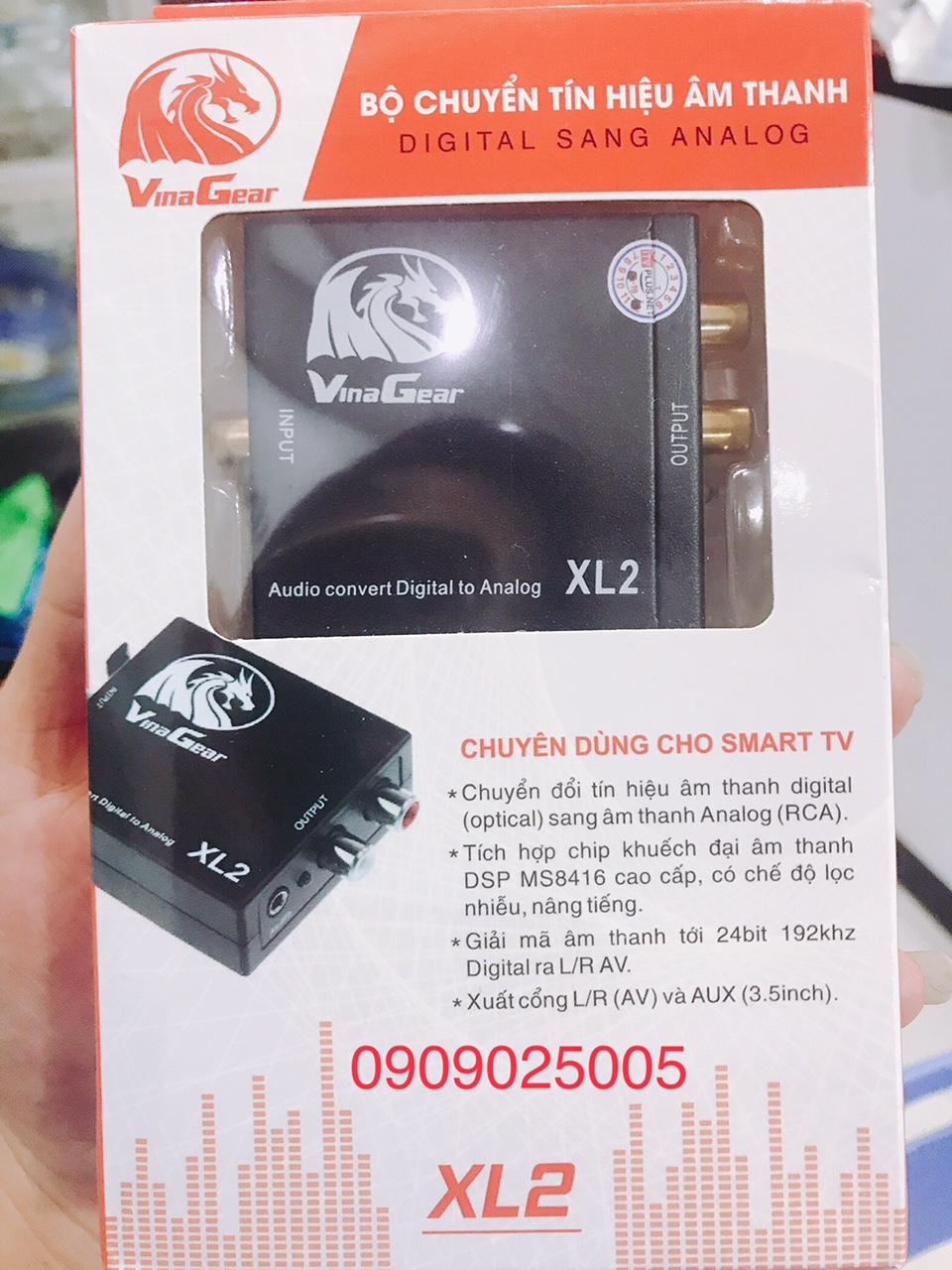 [HCM]OPTICAL XL2 - Bộ chuyển đổi tín hiệu âm thanh TV optical