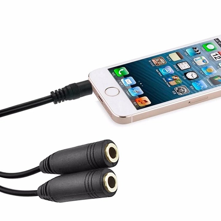 Cheap 3.5 Standard Speaker Jack Splitter Cable from 1 to 2