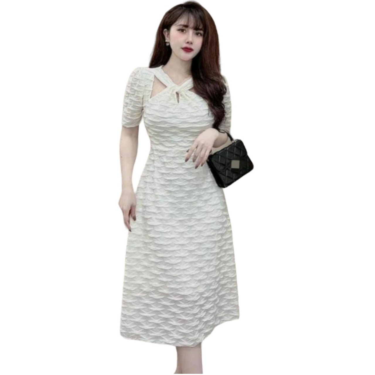 Bigsize 2 layers of tight bust dress RM17 (55-90kg)