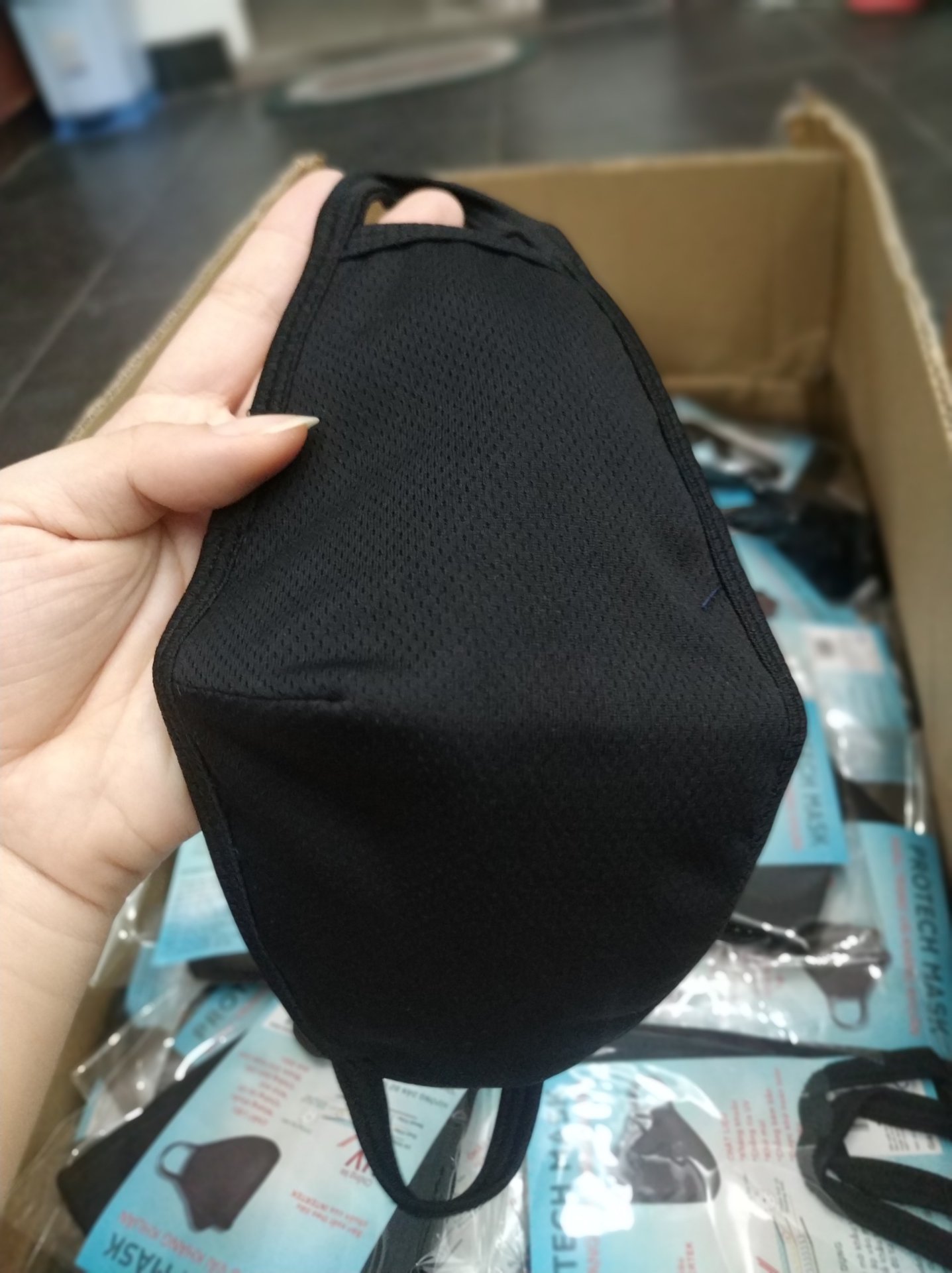KHẨU TRANG VẢI KHÁNG KHUẨN - PROTECH MASK