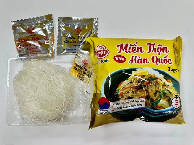 Combo 5 Gói Miến trộn Hàn Quốc Ottogi 70gram