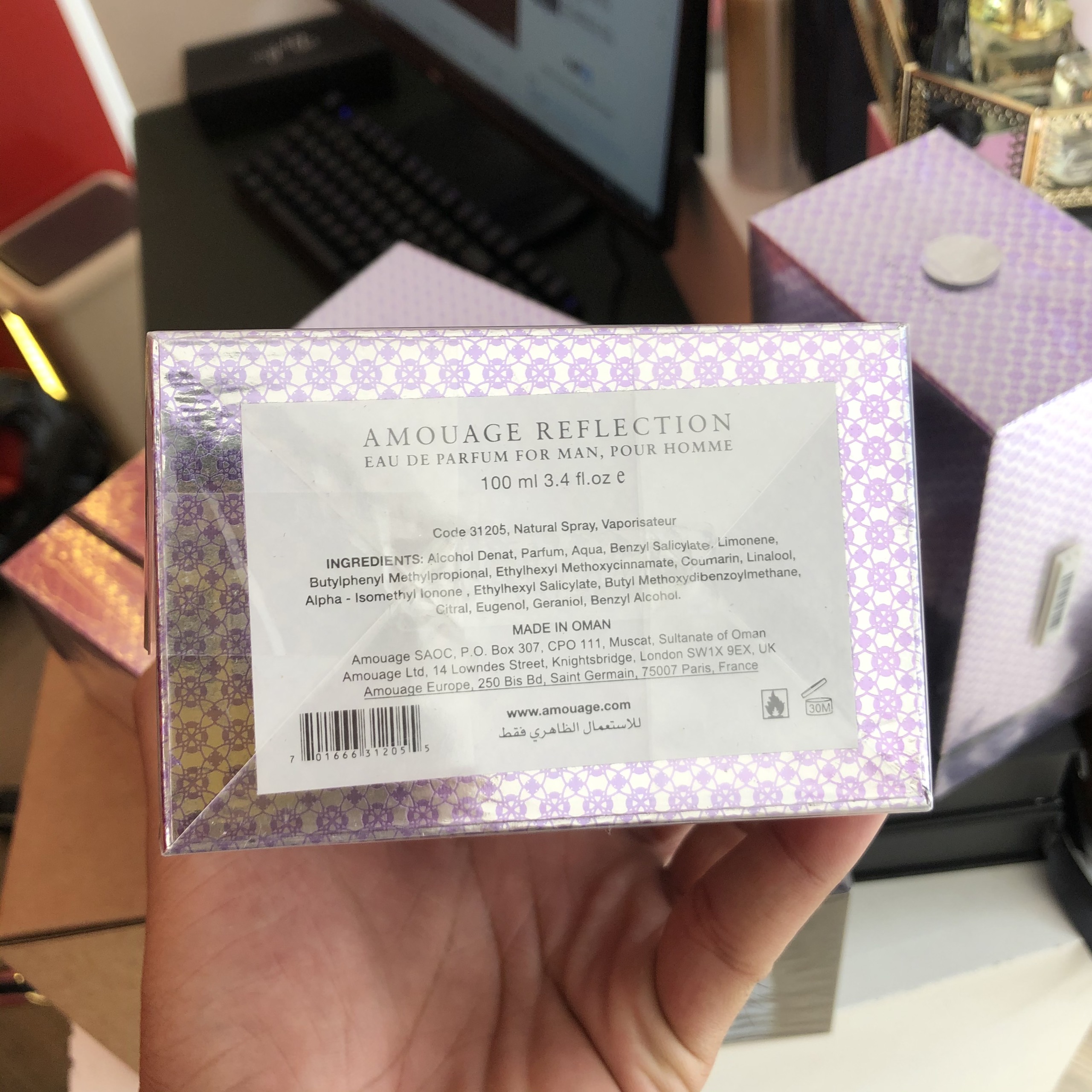 Nước hoa nam Amouage Reflection Man EDP 100ml
