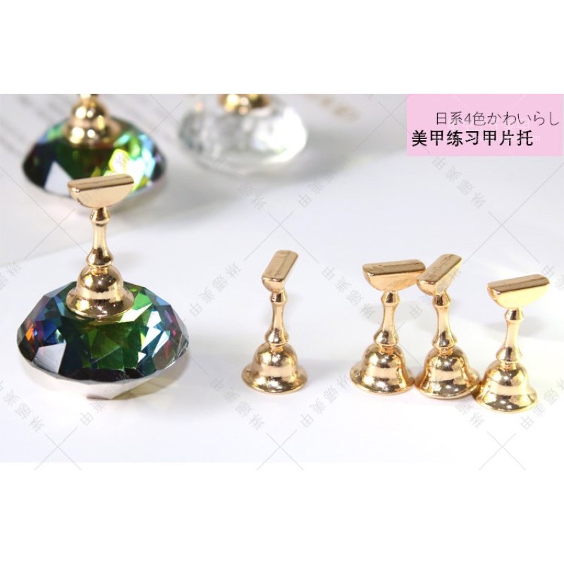 Đế gắn móng pha lê phụ kiện nail