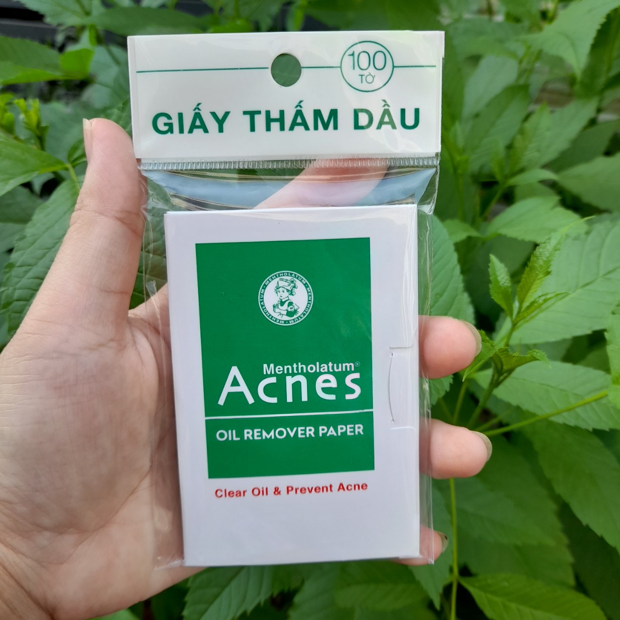 Giấy thấm dầu Acnes Oil Remover Paper (100 tờ)