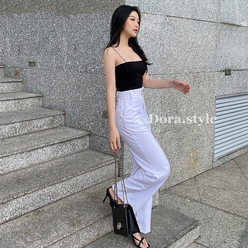 Áo 2 Dây Sợi Bún Dorastyle