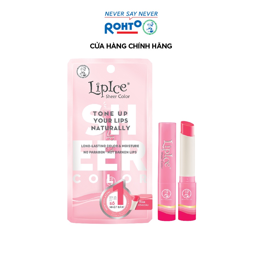 Son dưỡng môi LipIce Sheer Color 2.4g
