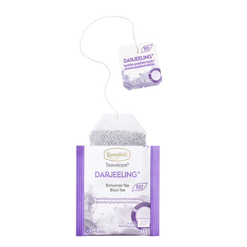 [HCM][HÀNG CHÍNH HÃNG] Trà túi lọc Trà Ronnefeldt tea - Teavelope Darjeeling 1 hộp / 25 Sachets