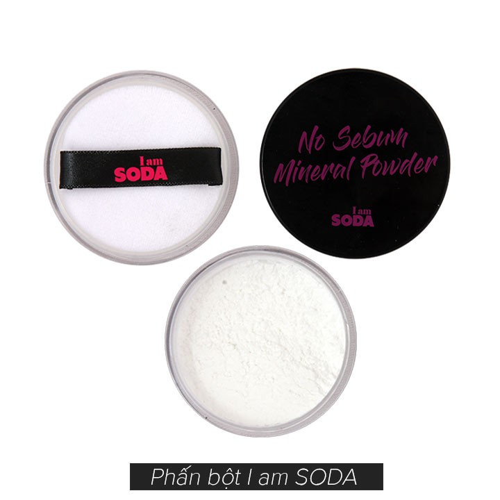 Hàng chính hãng - Phấn phủ dạng bột I am Soda 5g