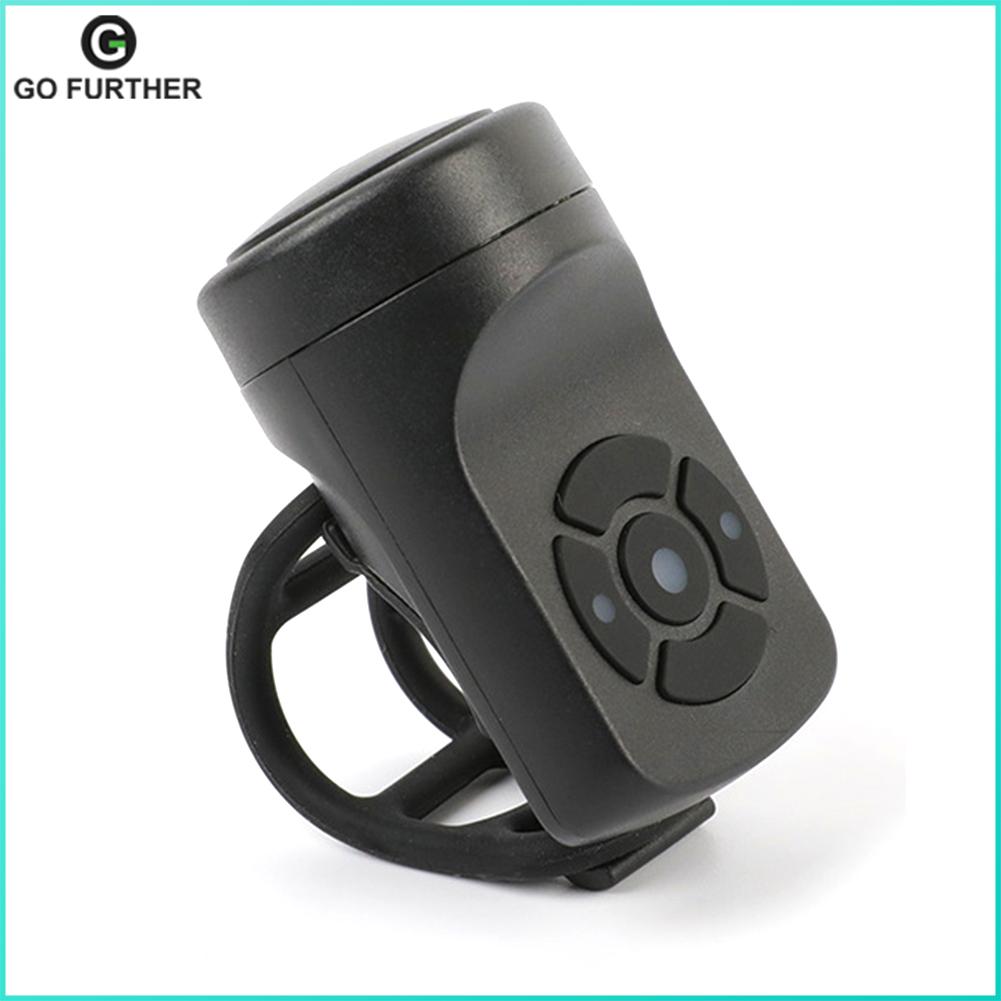 2 in 1 usb rechargeable mtb road bike anti theft alarm electric bell horn