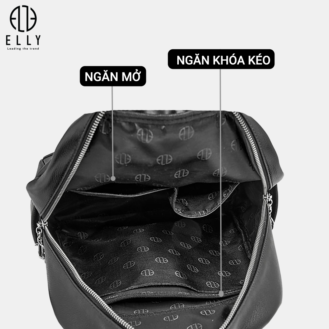 Balo nữ cao cấp da thật ELLY – EB7